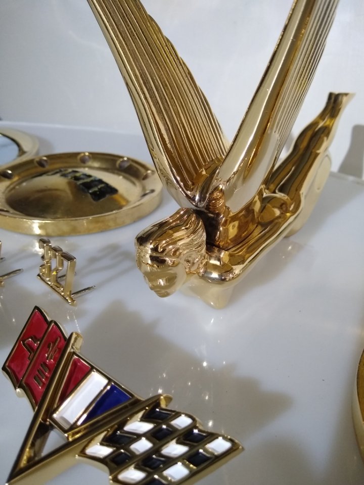 ChromeKarats gold plating work — Silver Plated Trophy Bowl